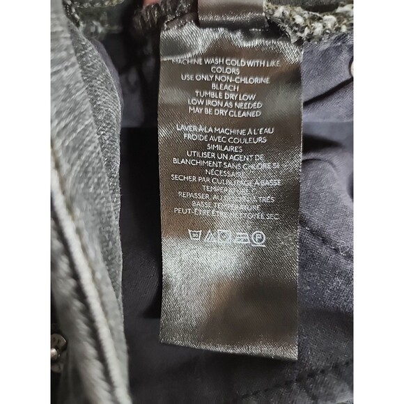 We The Free Jeans by Free People US 28 High Rise Waist Ankle Skinny Black Jeans - Picture 7 of 9